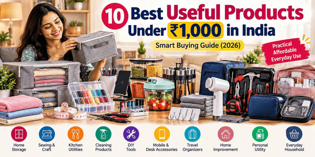 10 best useful products under 1000 in India