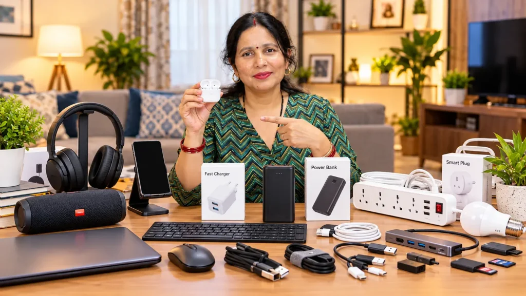 Essential electronics accessories for home