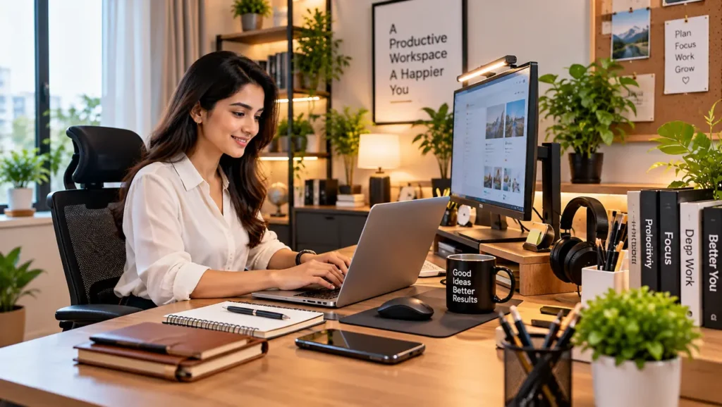 Home office essentials for a productive and organized workspace